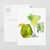 ライム飲料 ポストカード (正面/裏面)