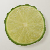 ライム1010のスライス ラウンドクッション (裏面)