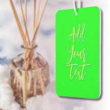 ライム3D Azure モダン文字おもしろいElectric Green