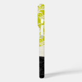 ライム&オフホワイトダマスクプリントフェイクライン石 Case-Mate iPhoneケース (裏面 / 左)