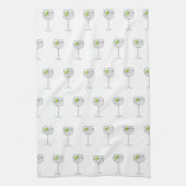 ライム キッチンタオル (縦)