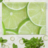 ライム キッチンタオル (折り畳み)