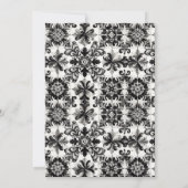 ライム タイル ブライダル シャワー  招待状 (裏面)