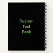 ライム ノートブック (裏面)