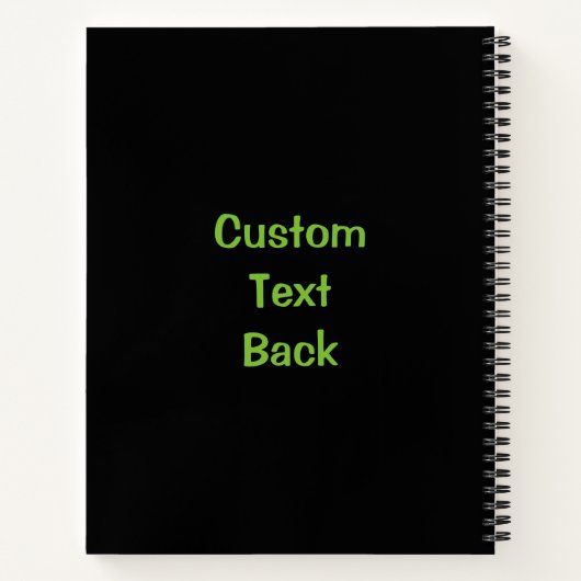 ライム ノートブック (裏面)