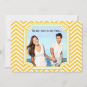 ライム フォト ラナンキュラス ローズ モダン タイポグラフィー 招待状 (裏面)