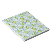 ライム、ミント、アイスキューブ ノートパッド (アングル)