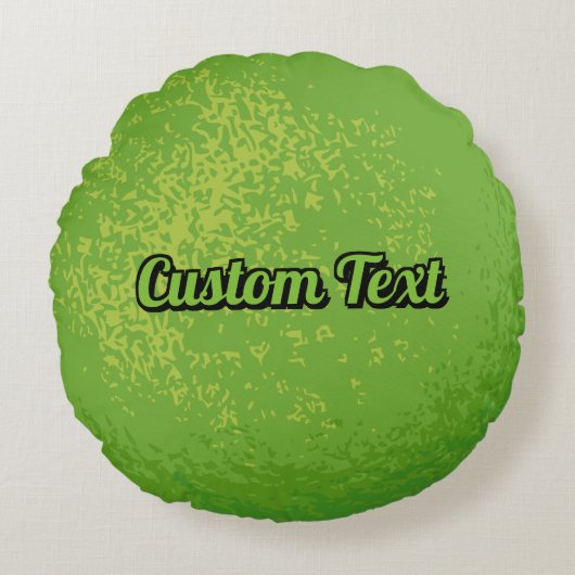 ライム ラウンドクッション (正面)