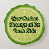 ライム ラウンドクッション (裏面)