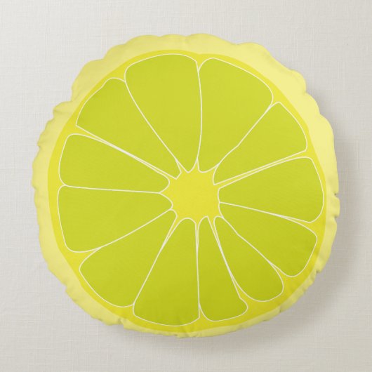 ライム ラウンドクッション (正面)
