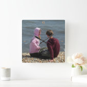 ライム・ラブ。 スクエア壁時計 (ホーム)