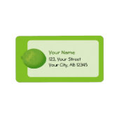 ライム ラベル (正面)