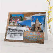 ライム・レジスからの挨拶カード… カード (黄色い花)