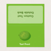 ライム 名刺 (外部フラット)