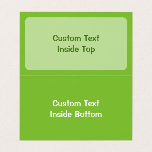 ライム 名刺 (内部フラット)