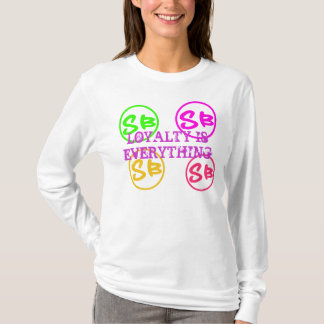 ライム、紫色、オレンジ、ピンク、ロイヤリティはすべてです Tシャツ