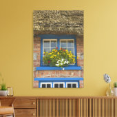 ライメリック郡の茅葺きのコテージ、アダレ。 キャンバスプリント (インサイチュ (リビング))