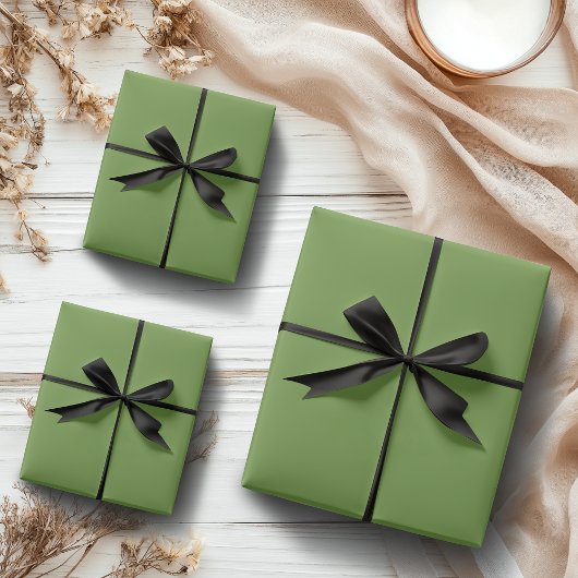 ライメード無地のカラー |クラシック |エレガント | ラッピングペーパーシート