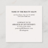 ライモダントエレガントパステルサロン ロイヤリティカード (裏面)