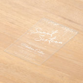 ライモダント甘い16 アクリル招待状 (レイダウン)