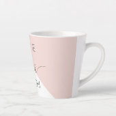 ライモダンブラブ笑い動機前向き引用文 カフェラテマグ (右)