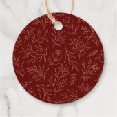 ライモダンンアートの葉の緑の愛と感謝してい フェイバータグ (裏面)