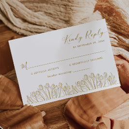 ライモダンンアートフローラ結婚ズ 出欠カード