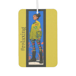 ライモンの中で休息しているヴィーブに カーエアーフレッシュナー