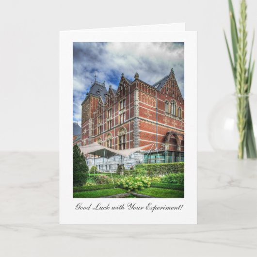 ライヤックス博物館 – 実験で頑張ろう カード (正面)