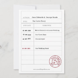 ライユニークブラリアカード日付カードの保存 セーブザデート