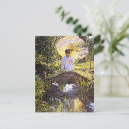 ライラカボ日本のペリーの庭で ポストカード (スタンド正面)