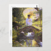 ライラカボ日本のペリーの庭で ポストカード (正面/裏面)