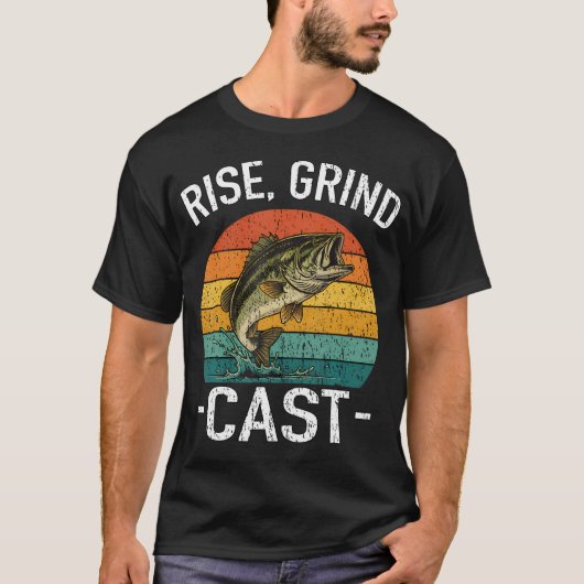 ライラクラインドキャスト 釣り好き フィッシュウィスパラー Tシャツ (正面)