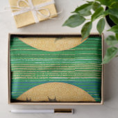 ライラグリーンの馬を乗せたアリオストライプン 薄葉紙 (ギフト)