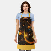 ライラズリヴェリー エプロン (着用した状態)