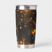 ライラズリヴェリー 保温保冷タンブラー (左面)