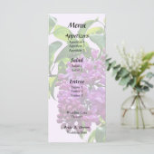 ライラックが咲き始めた メニュー (スタンド正面)