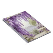 ライラックが流れるウォーターフロントシーン ノートブック (右側)