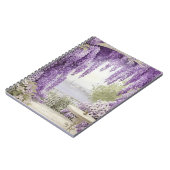 ライラックが流れるウォーターフロントシーン ノートブック (左側)