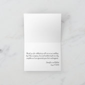 ライラックとクリームの感謝カード サンキューカード (内部)