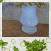 ライラックとデイジー付き花瓶ビンセント・ファン・ゴッホ キッチンタオル (折り畳み)