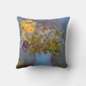 ライラックとデイジー付き花瓶ビンセント・ファン・ゴッホ クッション (裏面)