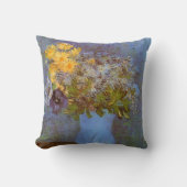 ライラックとデイジー付き花瓶ビンセント・ファン・ゴッホ クッション (正面)