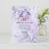 ライラックとブルーバード 招待状 (スタンド正面)