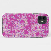 ライラックとマゼンタのグラデーションの星 Case-Mate iPhoneケース (裏面(横))