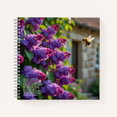 ライラックのシンボリズム ノートブック (正面)