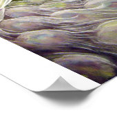 ライラックのポスターの孔雀 ポスター (角)