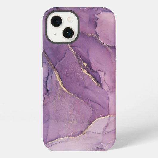 ライラックの抽象画 Case-Mate iPhoneケース iPhone 13ケース (裏面)