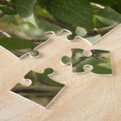 ライラックの木の美しい紫の春の花 ジグソーパズル (側面)