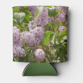 ライラックの木の美しい紫の春の花 缶クーラー (正面)